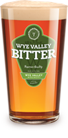 Glass of Wye Valley Bitter