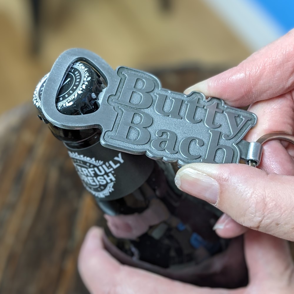 Image of Butty Bach Bottle Opener Keyring 
