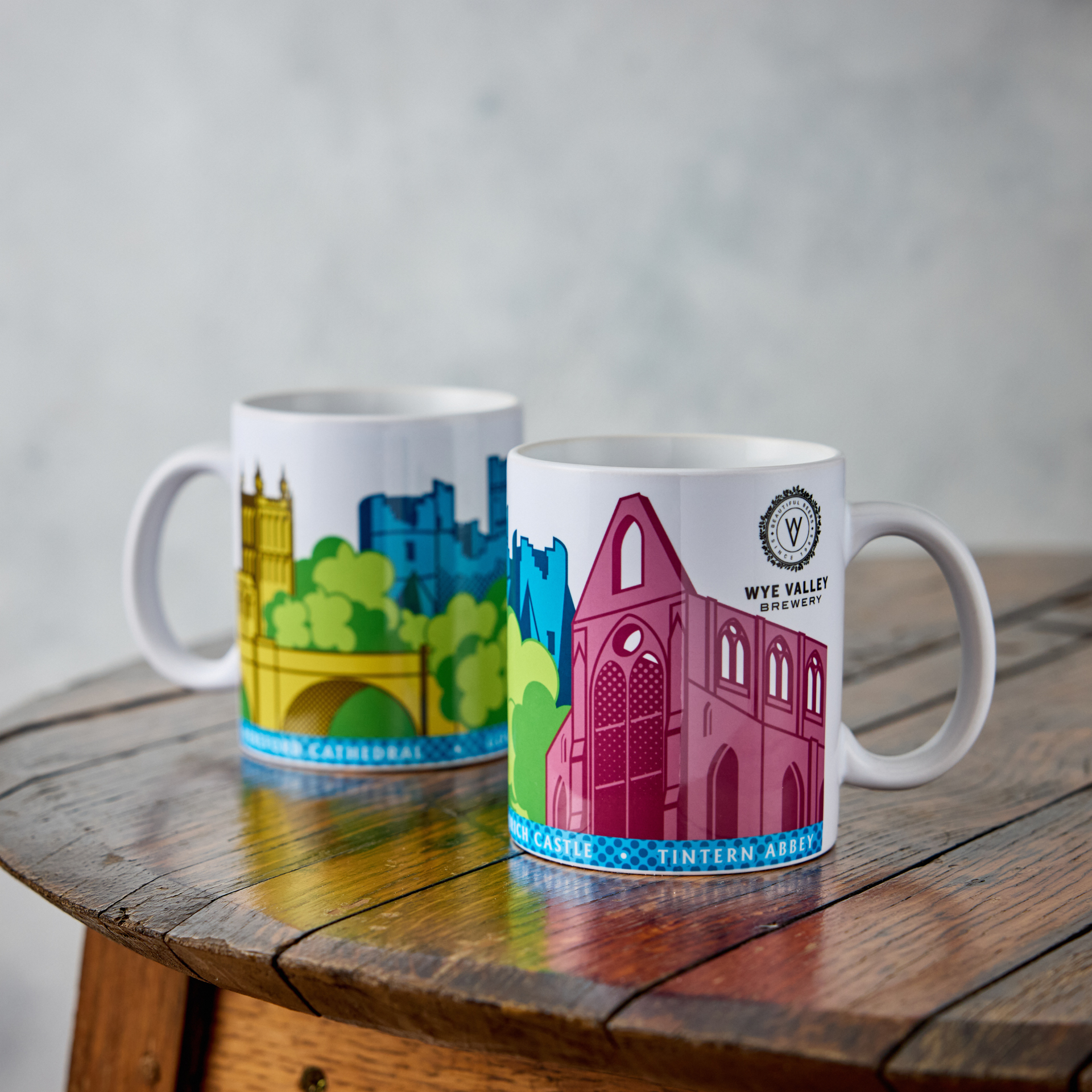 Image of Wye Valley Landmarks Mug 