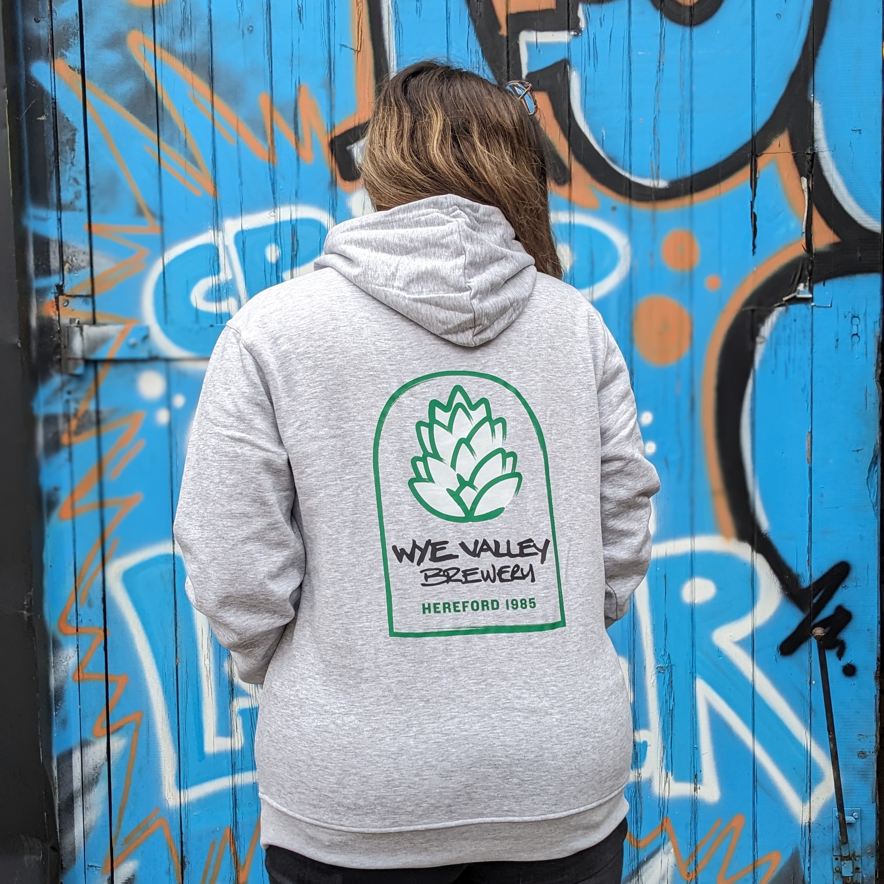 Image of GREY HOP HOODIE